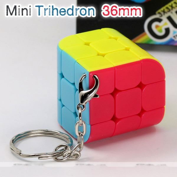 FanXin keychain three face cube 3x3x3 - Trihedron