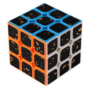 Cubing Classroom 4 in 1 Splash Gold Cubes Packing