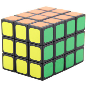 WitEden Fully Functional 3x3x4 Cuboid Cube Black