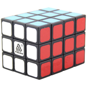 WitEden Fully Functional 3x3x4 Cuboid Cube Black