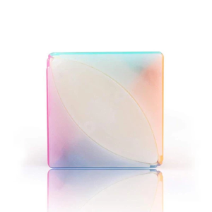 QiYi cube transparent Jelly colour series of Maple leaf ( ivy )