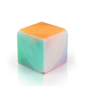 QiYi cube transparent Jelly colour series of Maple leaf ( ivy )