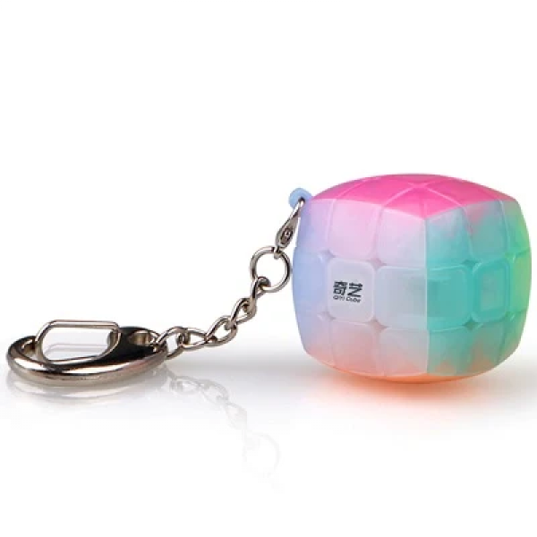 QiYi cube transparent Jelly colour series of mini 3x3