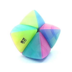 QiYi cube transparent Jelly colour series of Mastermorphix 2x2