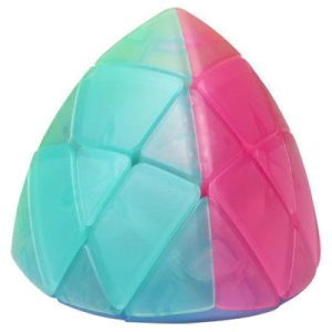 QiYi cube transparent Jelly colour series of Mastermorphix 3x3